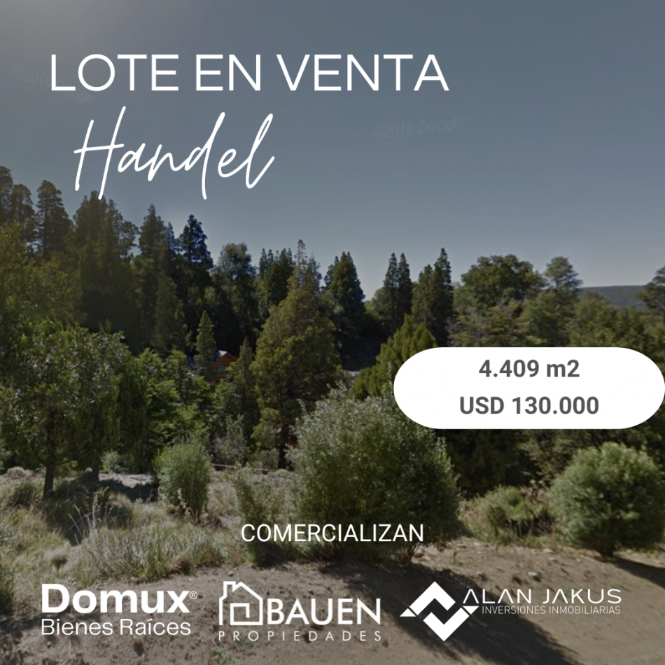 Lote en Venta en Handel - San Martin de Andes - SuperficieTotal  4.409 m2 