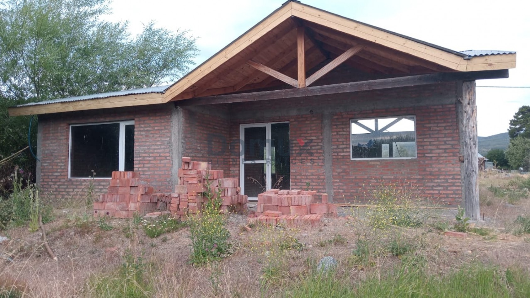 Casa a terminar en Cholila