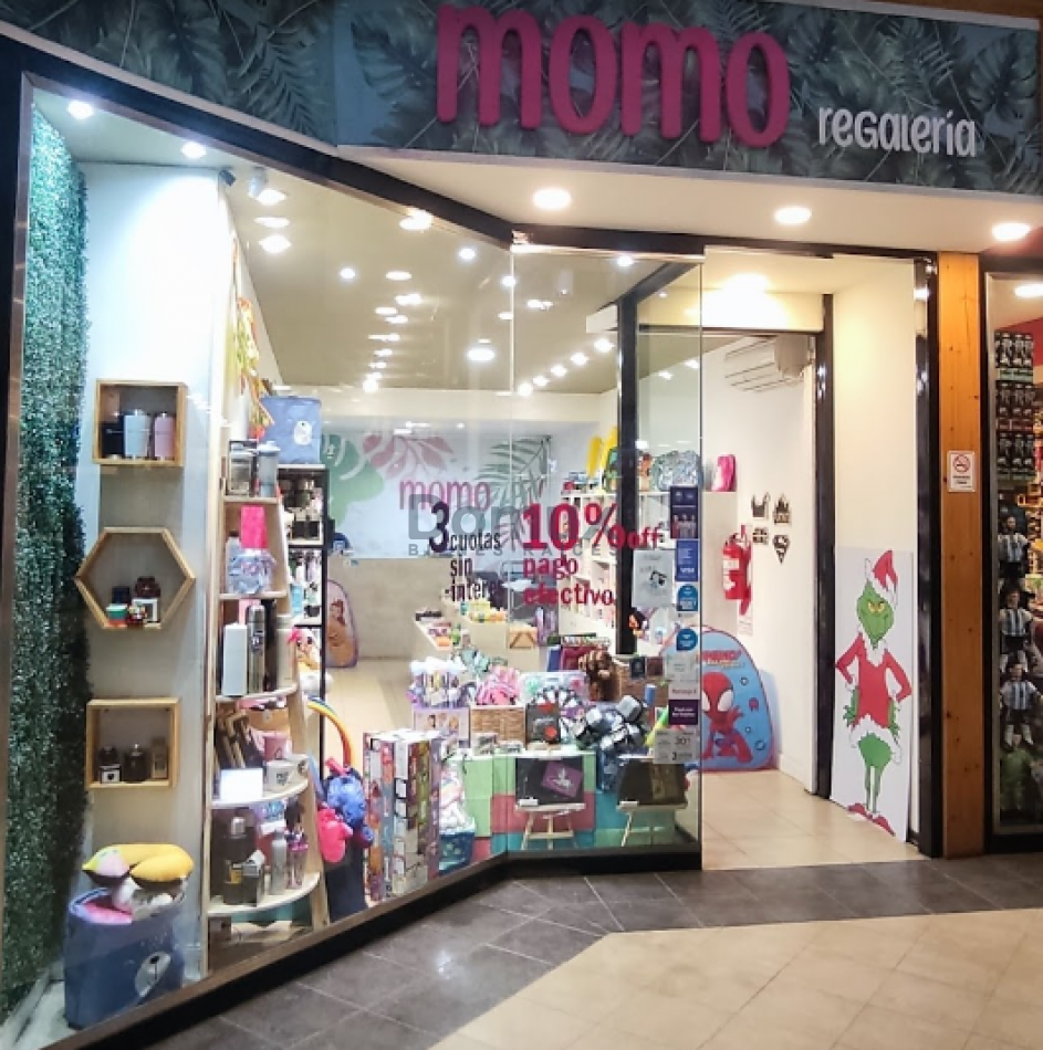 VENTA DE FONDO DE COMERCIO - MOMO REGALERIA   -