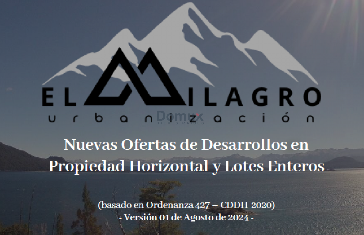 LOTE UF 3 en Colibris y Ñandu - Dina Huapi- Urbanizacion " El Milagro" -  FINANCIACION-